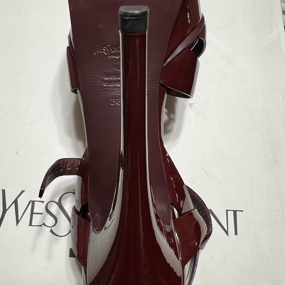 YSL Tribute Vitello Vernice Soft Heel Sandal - Picture 10 of 15